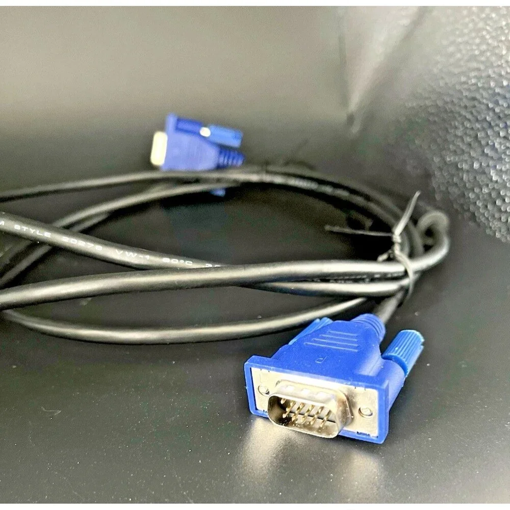 5FT VGA SVGA Cable Adapter Male to Male LCD PC TV Fast Shipping